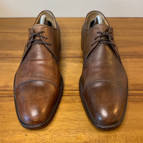 Bally Other - Bally Leather Cap Toe Oxford Mens Size 10.5